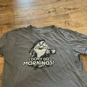 Disney Park I don’t do mornings Grumpy T-shirt